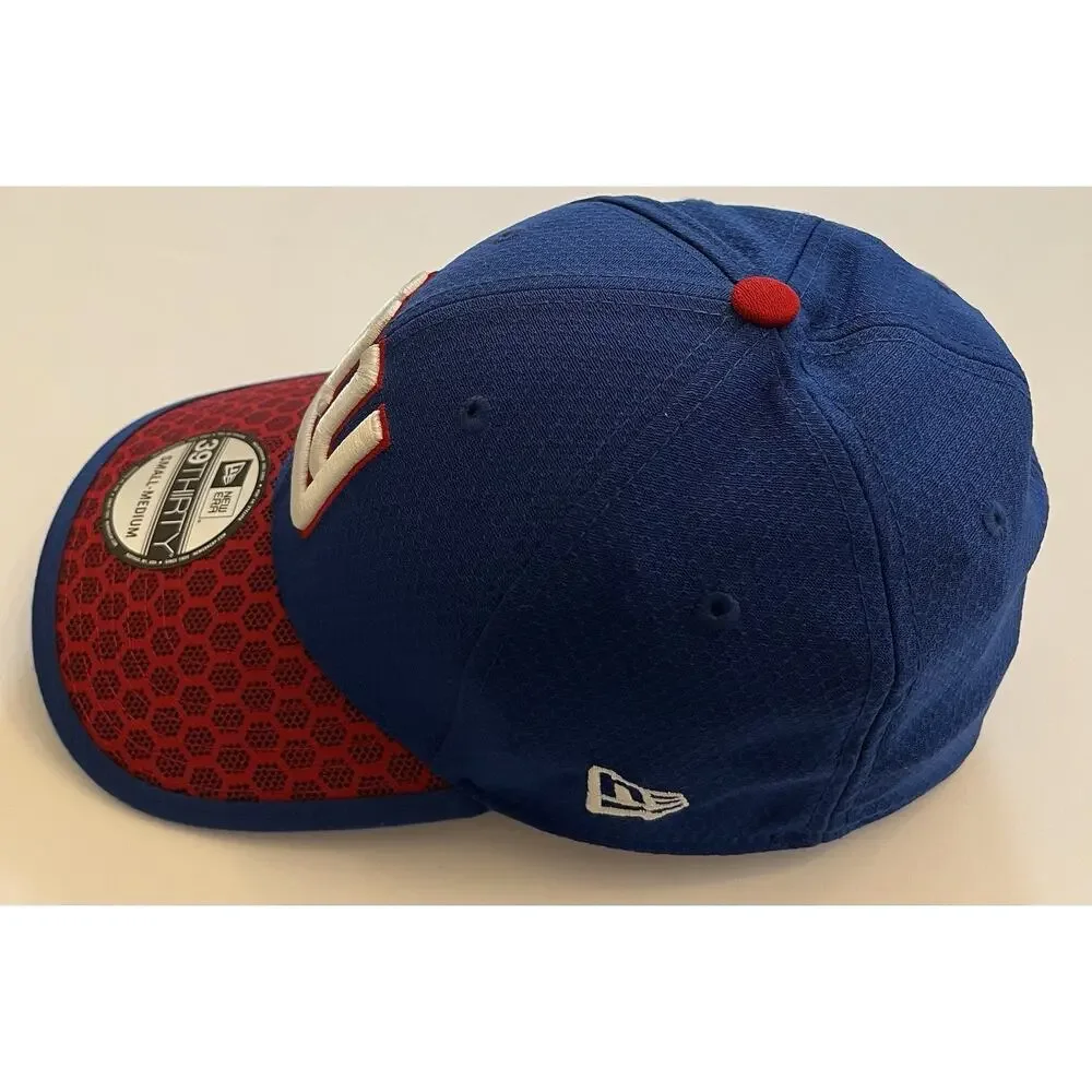 New York Giants NY NEW ERA 2017 Sideline Official 39THIRTY Flex Hat Cap NFL S/M